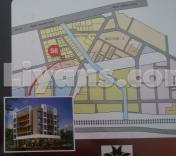 Layout Plan of Studio Apartment In Shyam Residency